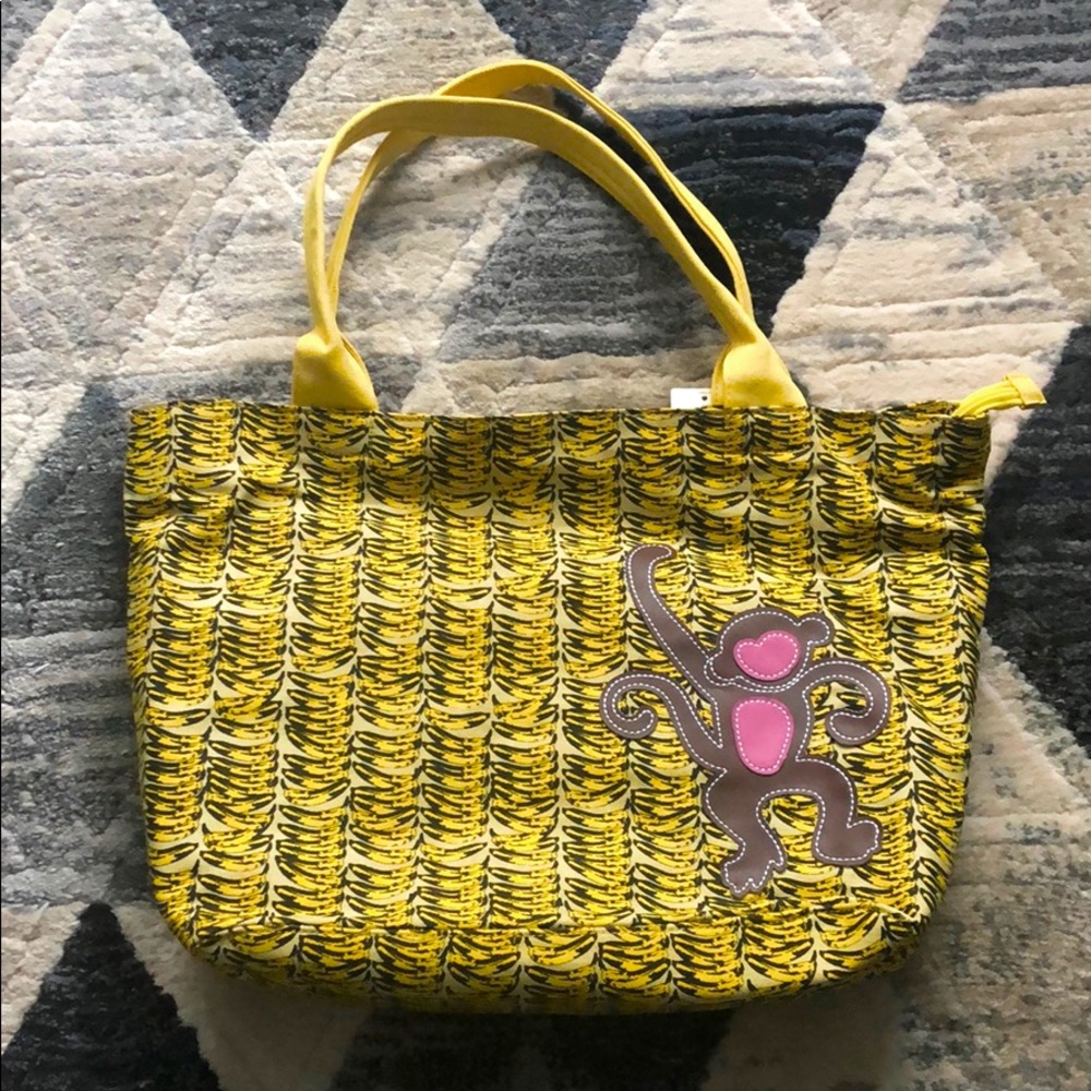 Banana 🍌 & Monkey 🐒 Tote